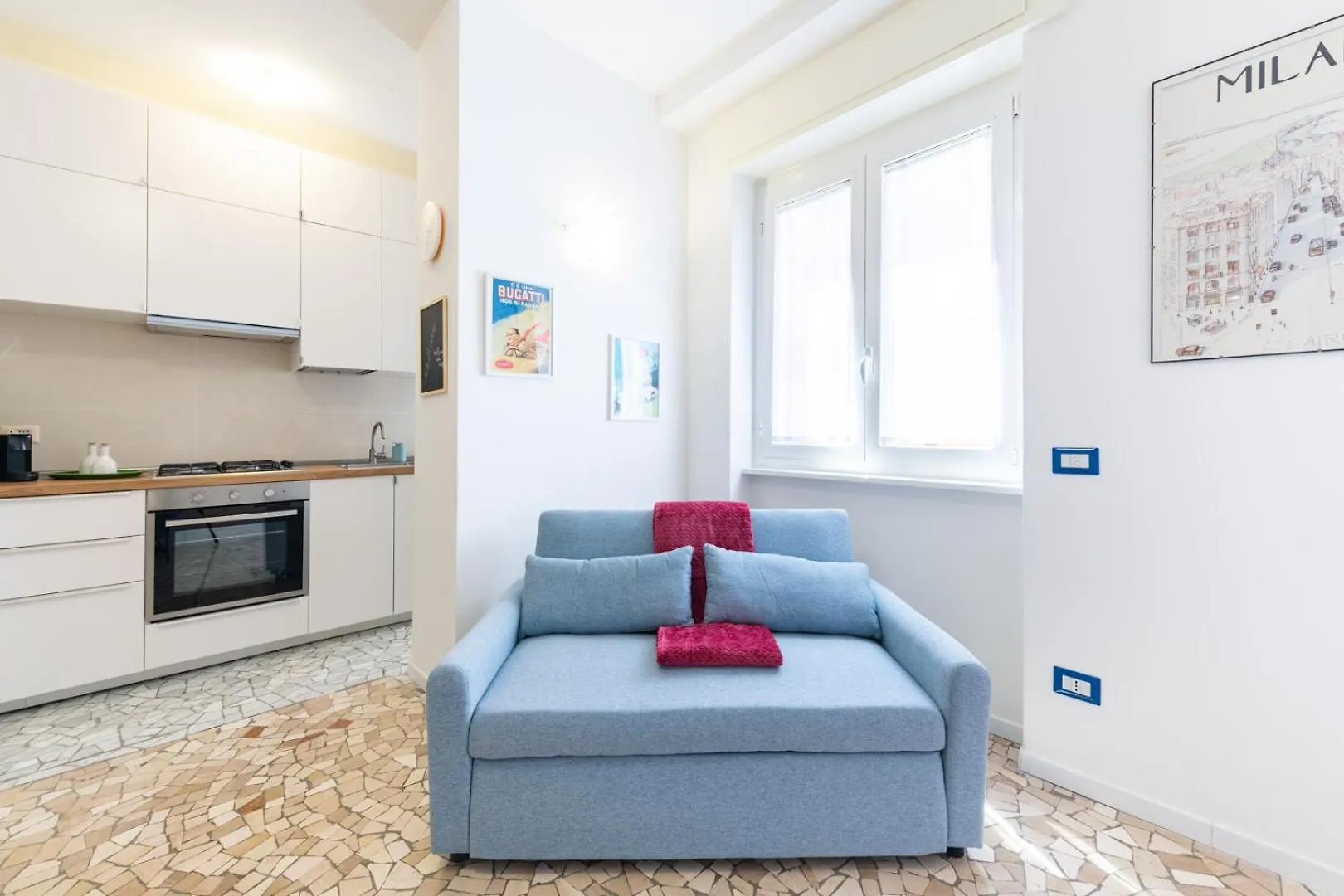Apartmán Metro M3 - 10 Min Duomo - Cozy Apt W Balcony And Ac Milán